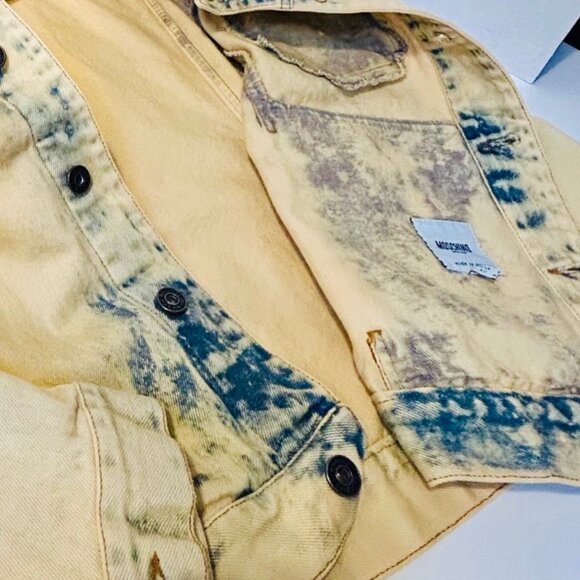 Moschino (RARE) Blonde Denim Jacket - Picture 7 of 11